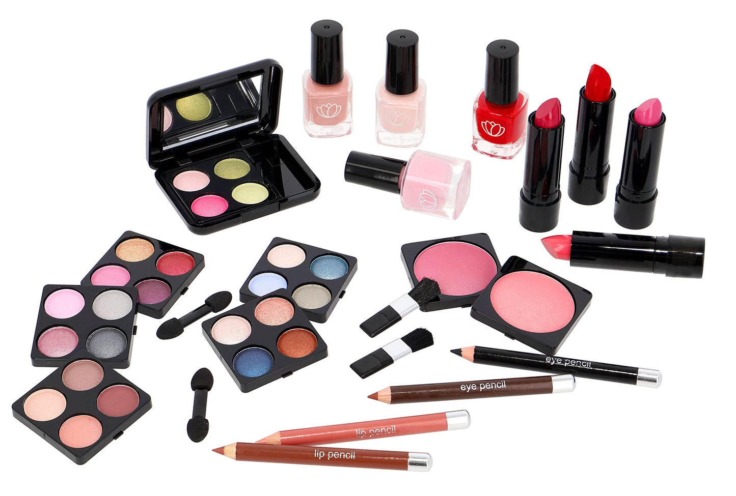 Briconti Darling Kosmetikkoffer vegane Kosmetik mit Schminke - Make Up Set für unterwegs 