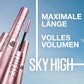 Maybelline New York Sky High Schwarze Wimperntusche für extrem lange Wimpern und Volumen, Sky High Mascara 