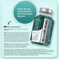 Biotin-Gummibärchen für Haut, Haare und Nägel – mit 5000 µg Biotin, Folsäure, Selen, Jod, Vitamin A, B12 und E – vegetarisch und ohne Gelatine – 120 Haargummibärchen 