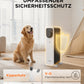 2300W 11 Rippen tragbarer Elektroheizer mit Drehknopfregelung und einstellbarem Thermostat, 3 Heizstufen, Kipp- und Überhitzungsschutz, ultraleicht im Büro &amp; Zuhause