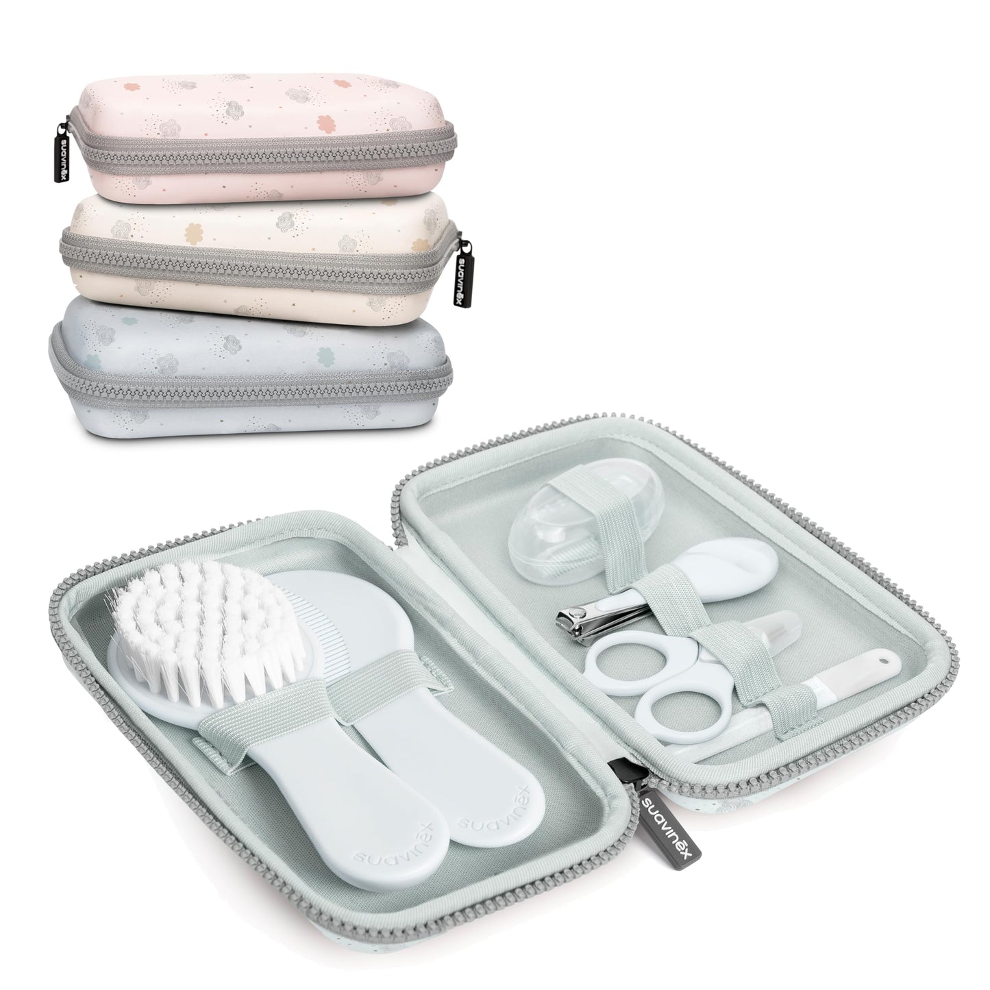 Baby-Pflegeset, komplettes und tragbares Kulturbeutel, Maniküre-Set 