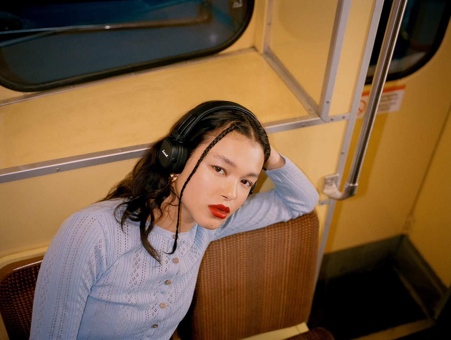 Marshall Major V Bluetooth-Kopfhörer, 100 Stunden Akkulaufzeit – Schwarz 