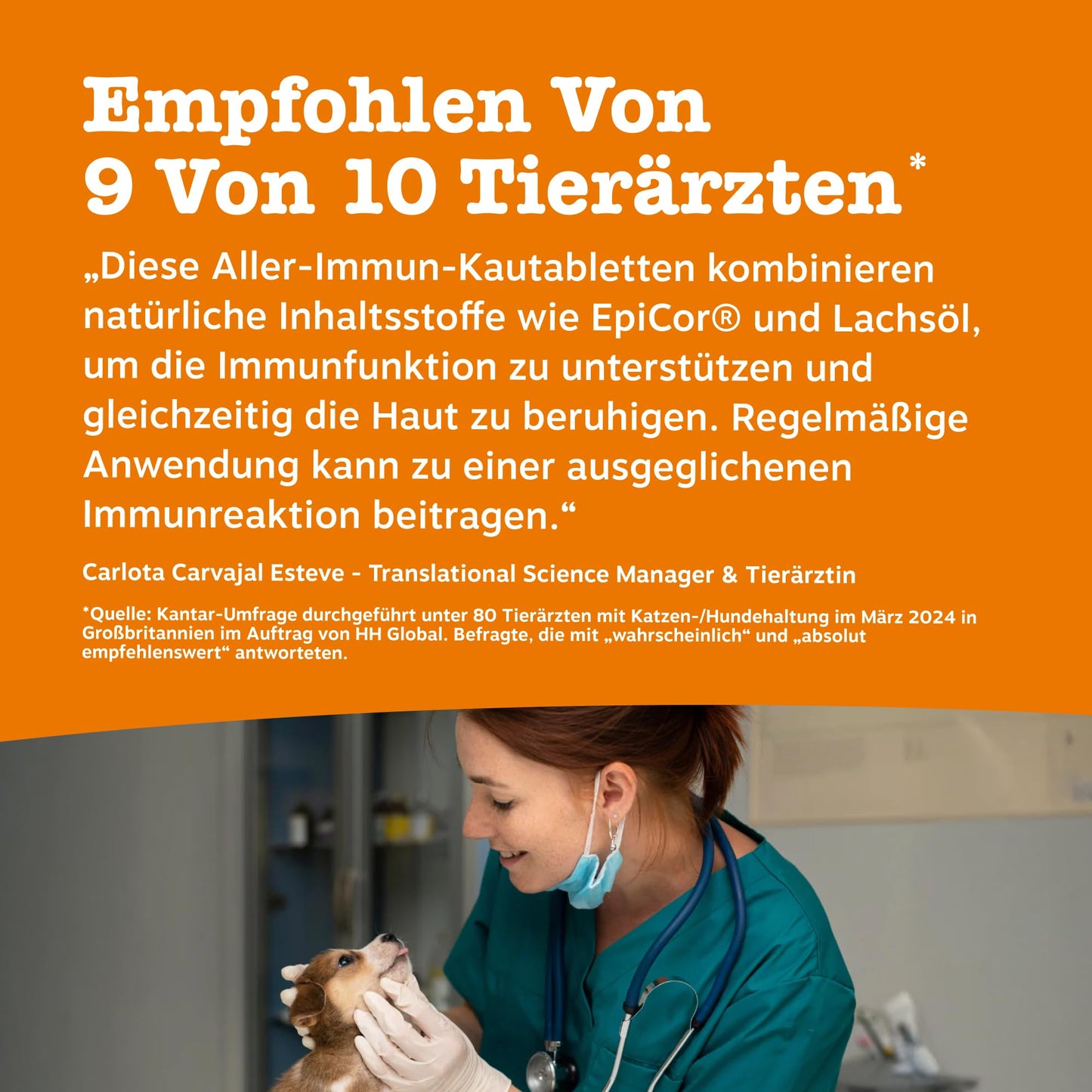 Zesty Paws Allergie- &amp; Immunitäts-Kauartikel | Nahrungsergänzungsmittel für Hunde | Für eine gesunde Körperfunktion 