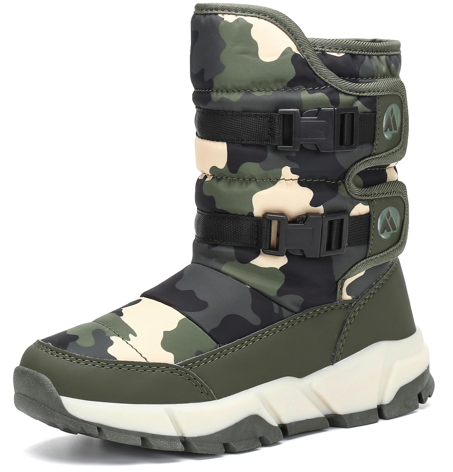 Mishansha Kinderwinterstiefel, warm, gefüttert, Outdoor-Schneestiefel für Mädchen und Jungen