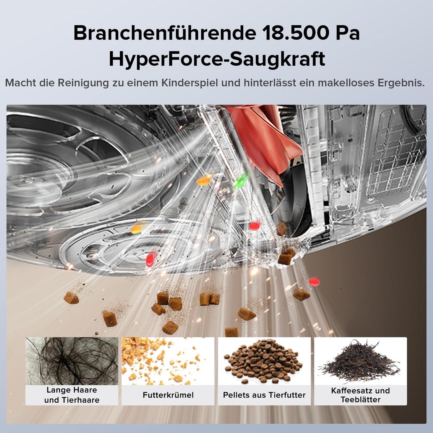 Aspirateur robot Roborock Qrevo Edge avec fonction serpillière, nettoyage des bords, serpillière chauffante, eau chaude à 75 °C 