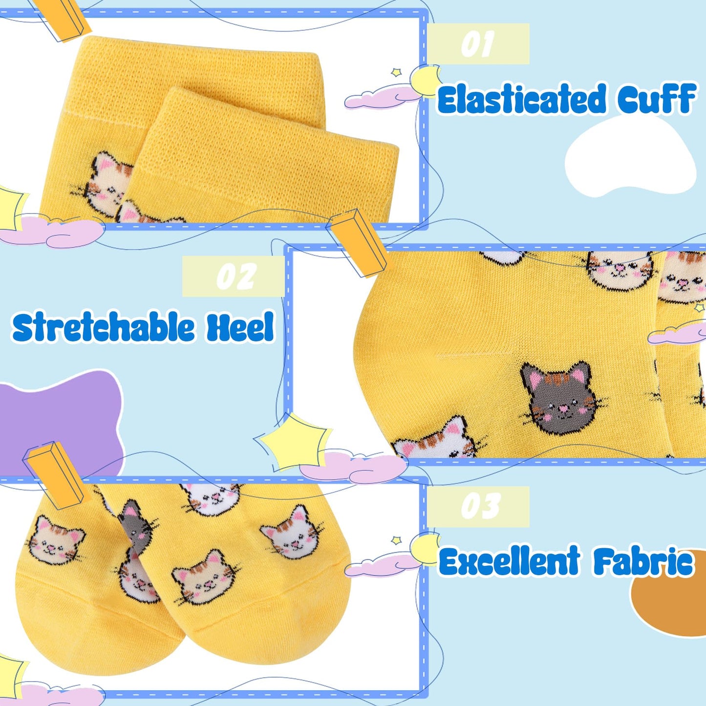 Komfort-Socken für Damen, Einheitsgröße