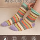 Wollsocken für Damen, 5 Paar, dicke Wintersocken, farbenfrohe Thermosocken – das perfekte Geschenk 