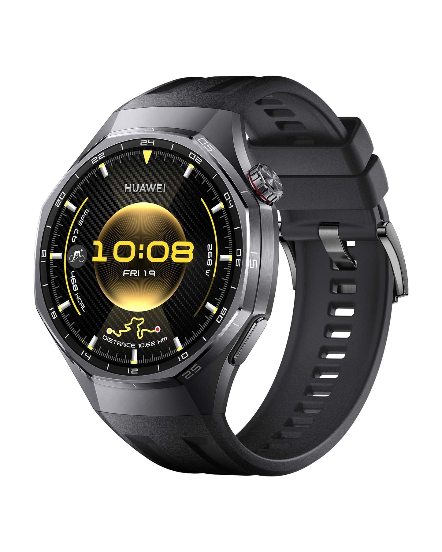 HUAWEI Watch GT 6 Pro Smartwatch, GPS, EKG, 1,47 Zoll AMOLED-Display, bis zu 21 Tage Akkulaufzeit, umfassende Fahrradfunktionen, über 100 Sportmodi, kompatibel mit Android und iOS 