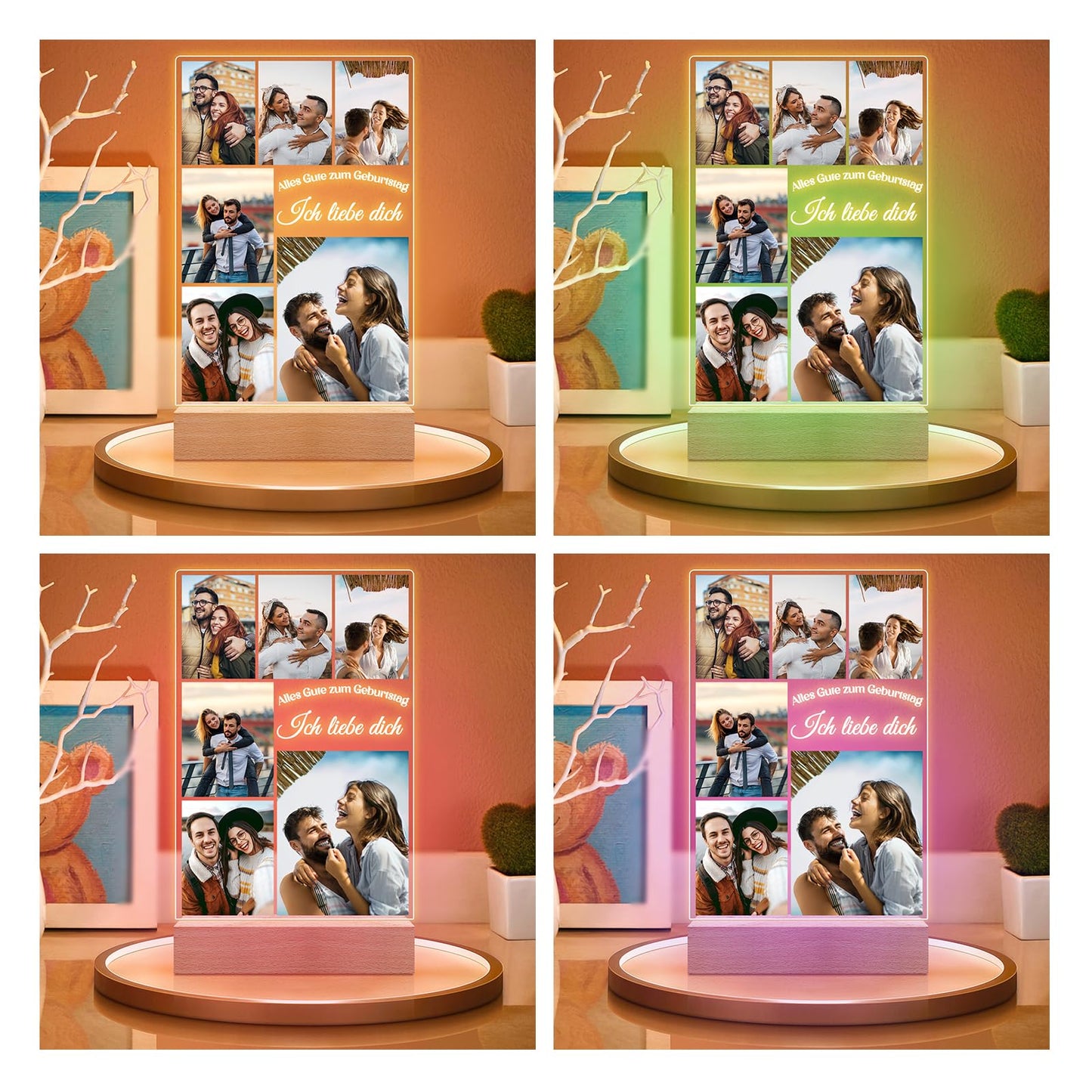 Personalisierte Geschenke, personalisierte Bilderrahmen mit Foto, personalisiertes Geburtstagsgeschenk 