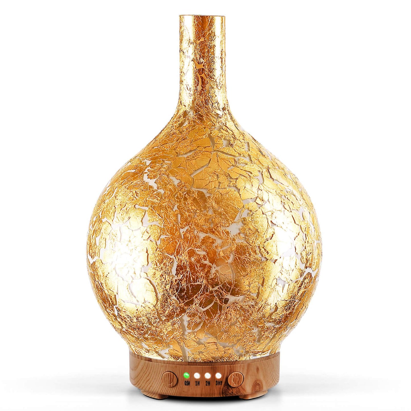 Aroma Diffuser Luftbefeuchter,150ml Luftbefeuchter Ultraschall Leise 7 farbwechselnde LEDs 