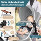 Kesser® Loops 3-in-1 Kombi-Kinderwagen, Komplettset inklusive Babywanne, Buggy-Sportsitz und Babyschale, Vollgummireifen 