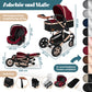 Kesser® Loops 3-in-1 Kombi-Kinderwagen, Komplettset inklusive Babywanne, Buggy-Sportsitz und Babyschale, Vollgummireifen 
