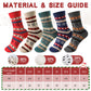 Airabc 5 Paar Damen-Thermosocken, warme Wintersocken, farbenfroh, kuschelig und atmungsaktiv 