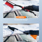 Eiskratzer, Auto-Eiskratzer, Schneebürste, abnehmbarer, ergonomischer Schaumstoffgriff für Pkw, Lkw und SUVs 