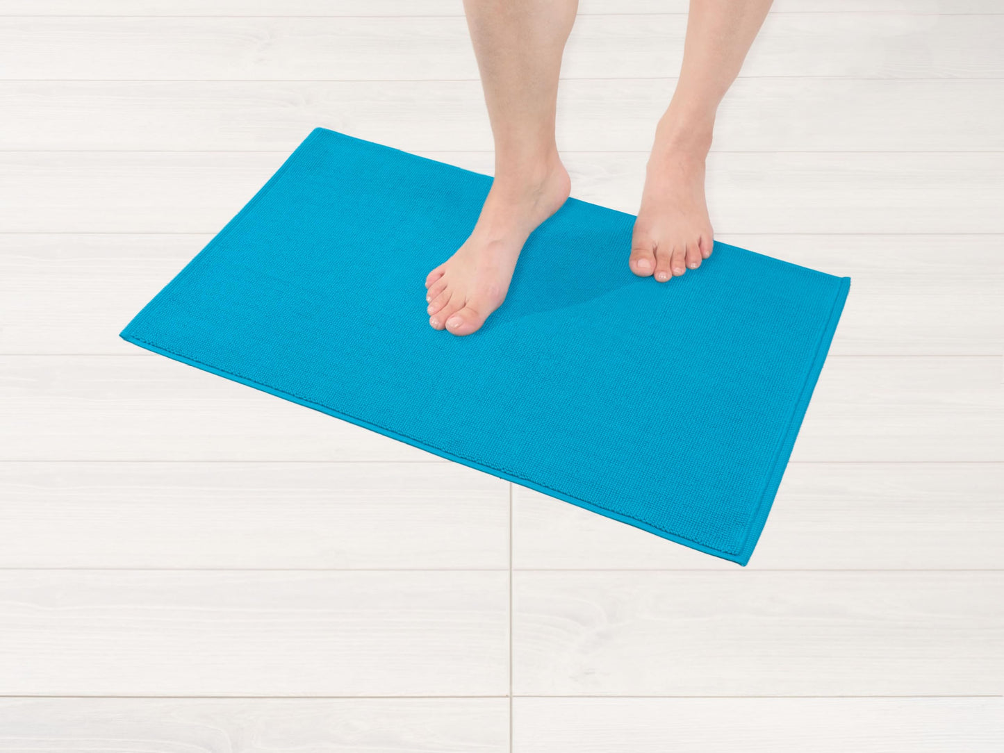 6-teiliges Handtuchset, 100 % Baumwolle, weich, saugfähig, hochwertiges Handtuchset, 2 Badetücher (70 x 140 cm), 4 Handtücher (50 x 100 cm), Weiß 