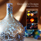 Aroma Diffuser Luftbefeuchter,150ml Luftbefeuchter Ultraschall Leise 7 farbwechselnde LEDs 