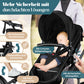 Kesser® Loops 3-in-1 Kombi-Kinderwagen, Komplettset inklusive Babywanne, Buggy-Sportsitz und Babyschale, Vollgummireifen 