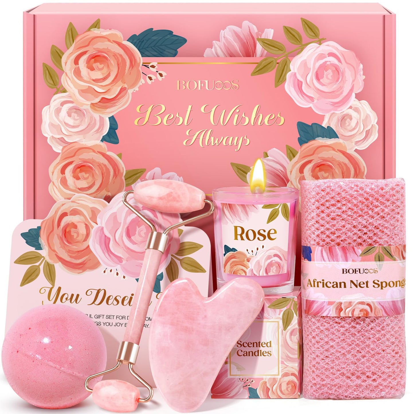 Luxuriöse Wellness-Geschenke für Frauen, Geburtstagsgeschenk, Verwöhngeschenk für sie, Weihnachtsgeschenk, Entspannungsgeschenk 