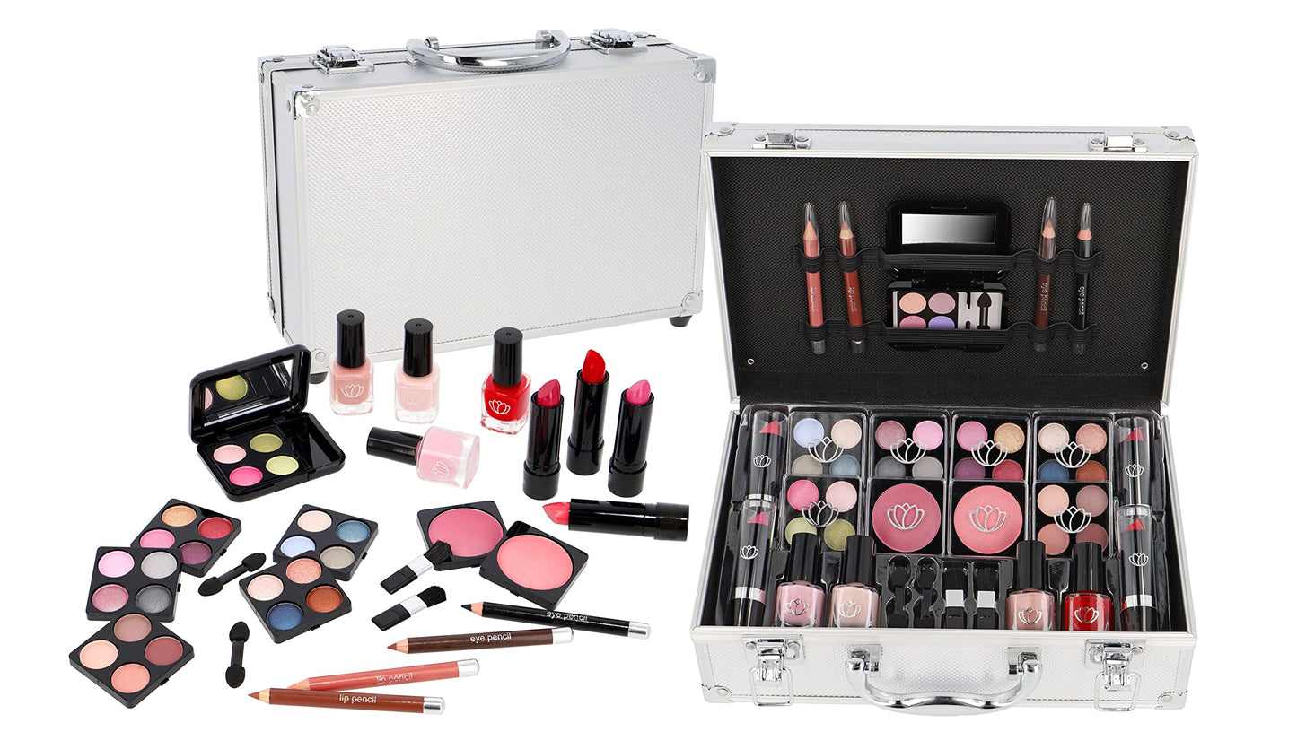 Briconti Darling Kosmetikkoffer vegane Kosmetik mit Schminke - Make Up Set für unterwegs 
