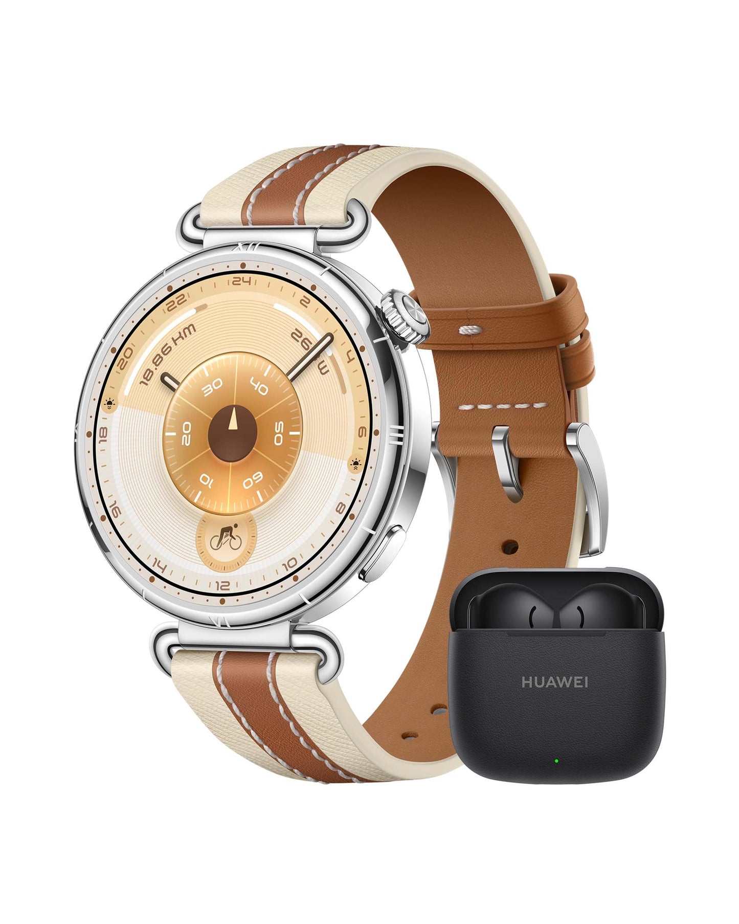 HUAWEI Watch GT 6 Pro Smartwatch, GPS, EKG, 1,47 Zoll AMOLED-Display, bis zu 21 Tage Akkulaufzeit, umfassende Fahrradfunktionen, über 100 Sportmodi, kompatibel mit Android und iOS 