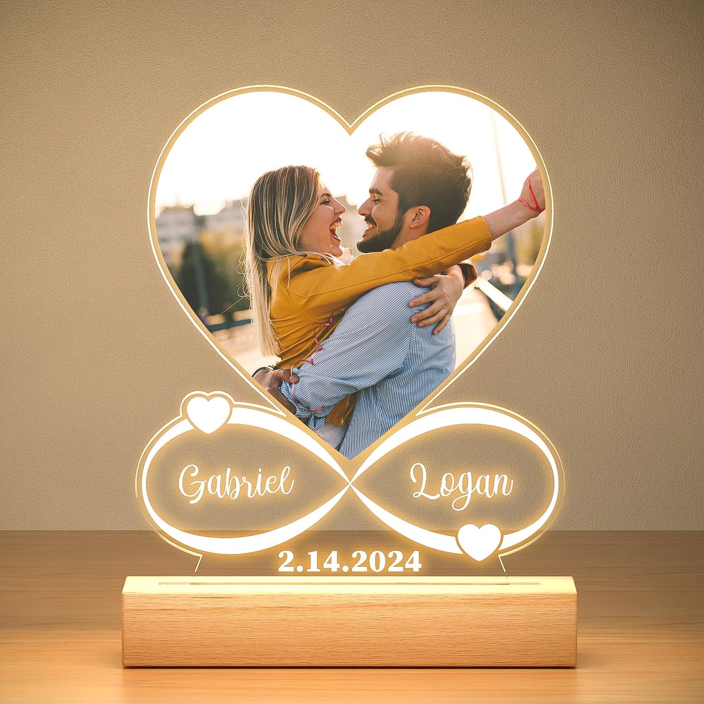 Personalisierte Geschenke, personalisierte Bilderrahmen mit Foto, personalisiertes Geburtstagsgeschenk 