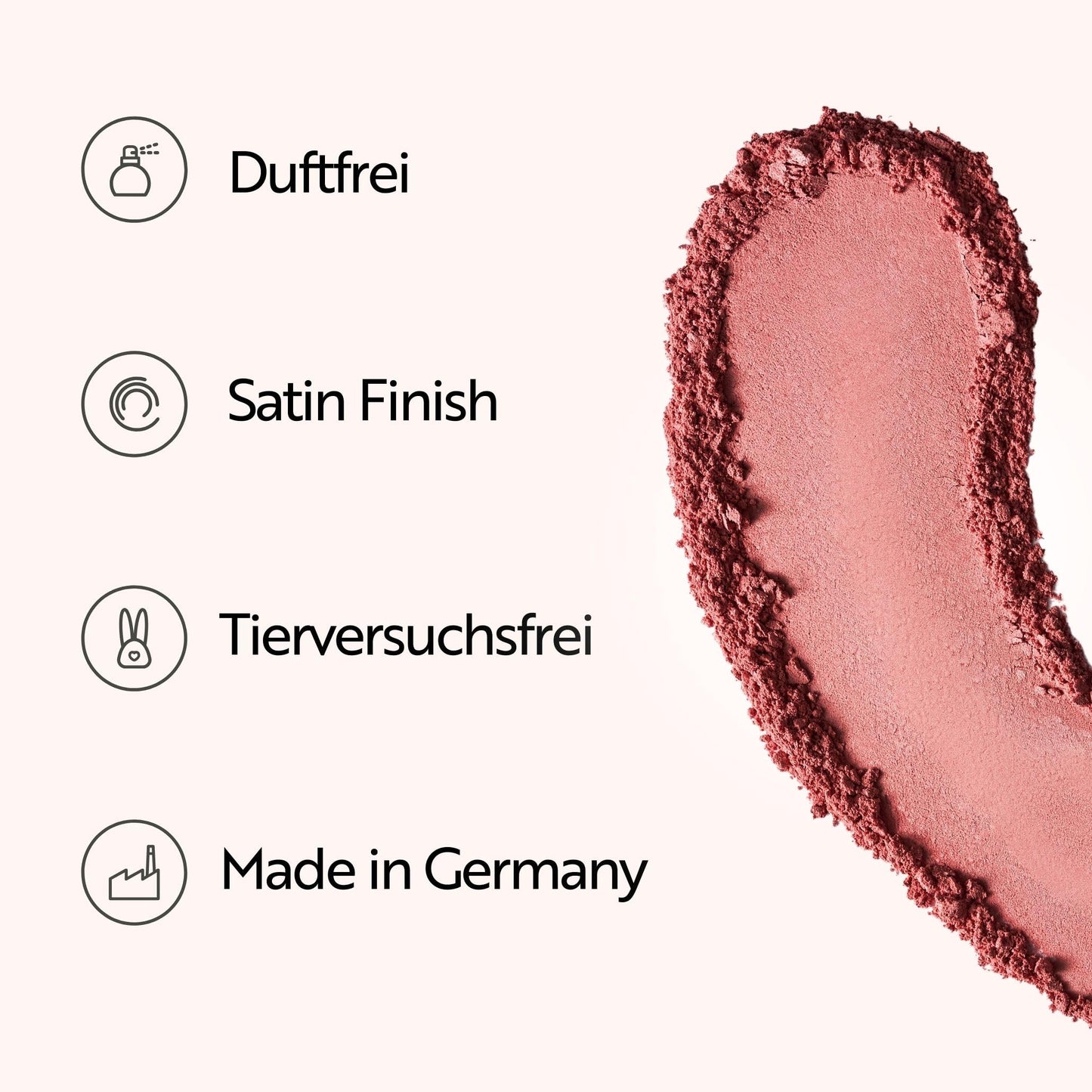 MAGIC FINISH Satin Blush Peachy Rose (4g) – Rouge mit Satin-Touch Textur für ein perfektes Make Up, hochpigmentierte Beauty-Farben 