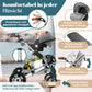 Kesser® Loops 3-in-1 Kombi-Kinderwagen, Komplettset inklusive Babywanne, Buggy-Sportsitz und Babyschale, Vollgummireifen 