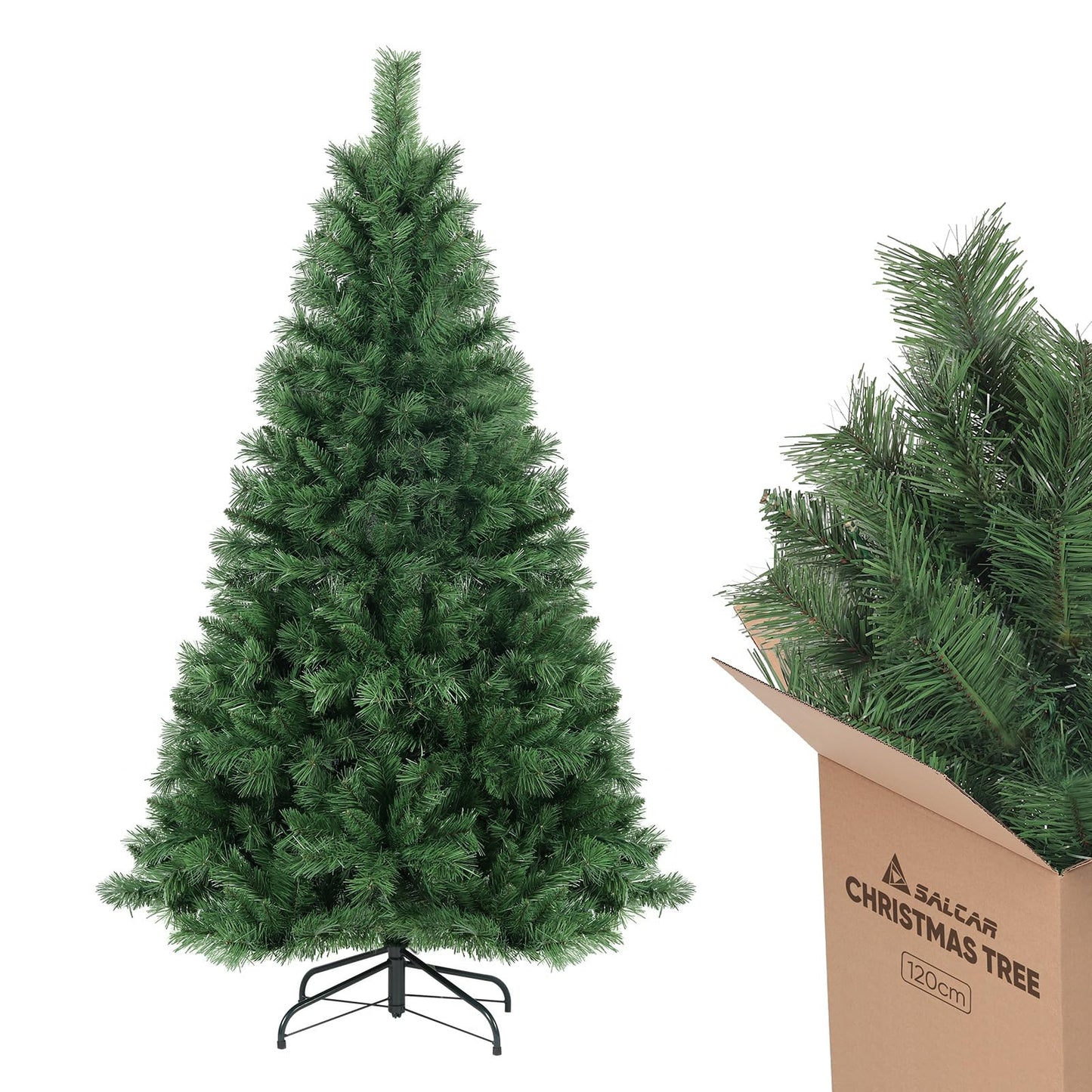 SALCAR Künstlicher Weihnachtsbaum, 60 cm - 270 cm 