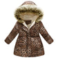 Winter Jacket Girls' Floral Warm Winter Coat Children's Jacket