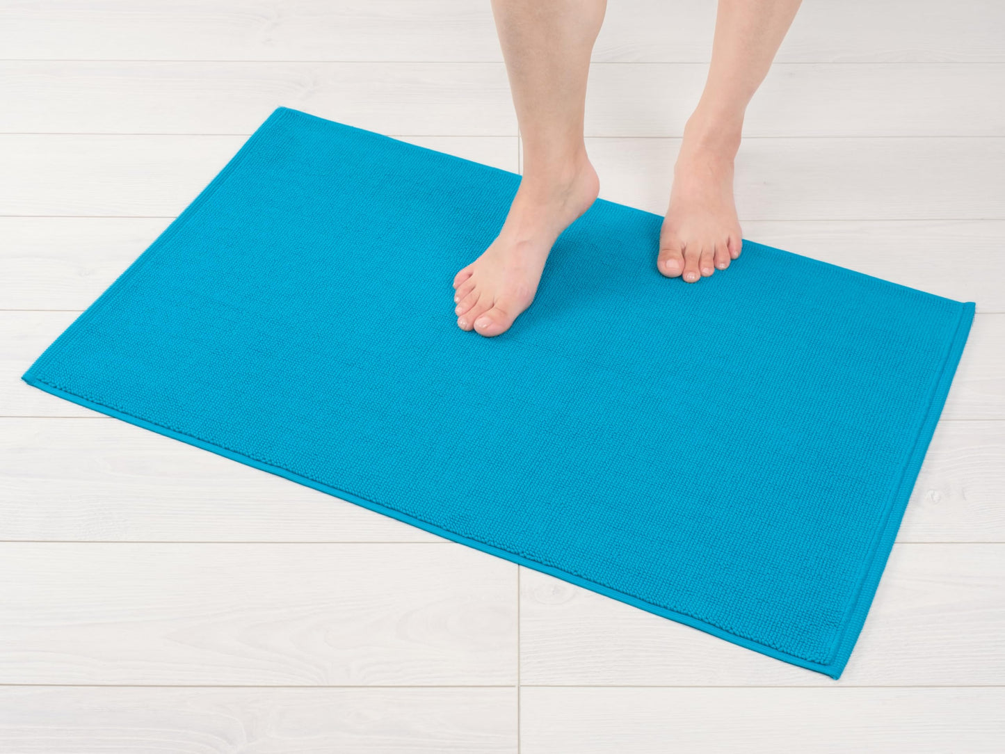 6-teiliges Handtuchset, 100 % Baumwolle, weich, saugfähig, hochwertiges Handtuchset, 2 Badetücher (70 x 140 cm), 4 Handtücher (50 x 100 cm), Weiß 