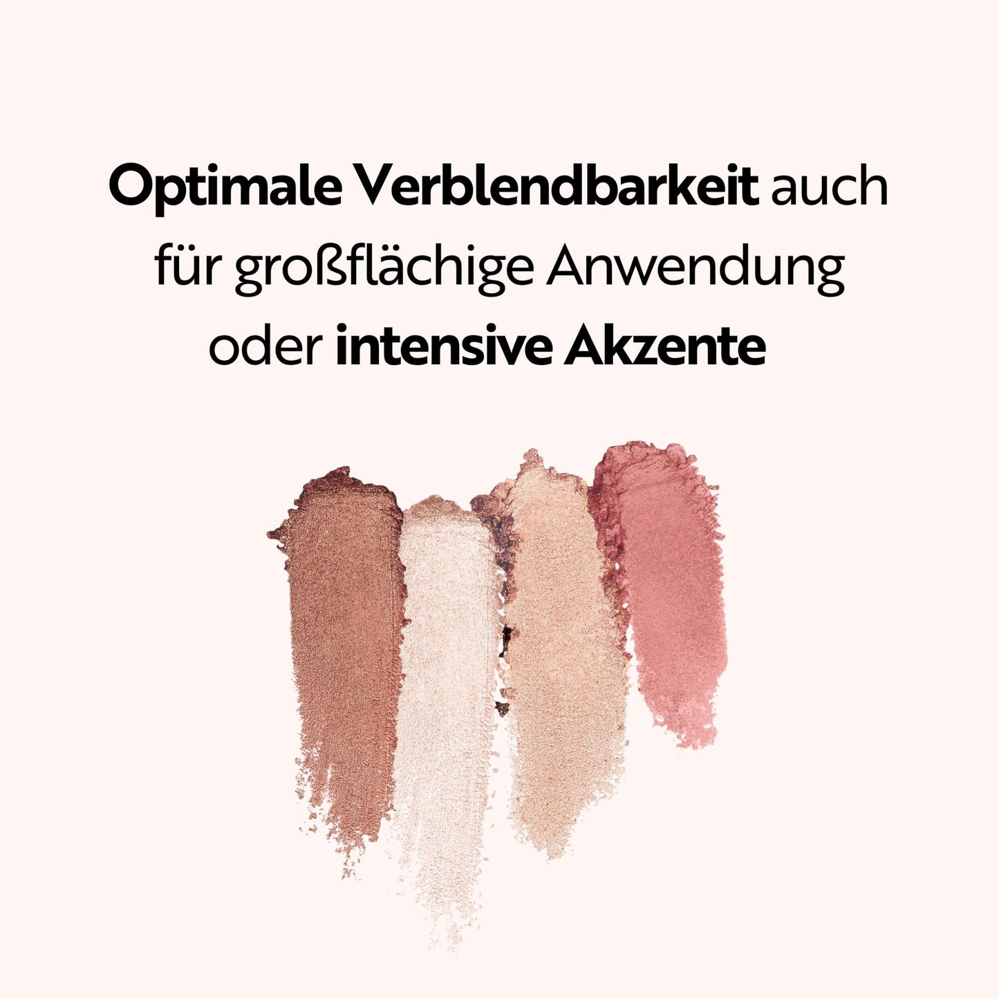 MAGIC FINISH Satin Eyeshadow – Hochpigmentierte Lidschatten-Palette mit 4 harmonierenden Lidschatten, 