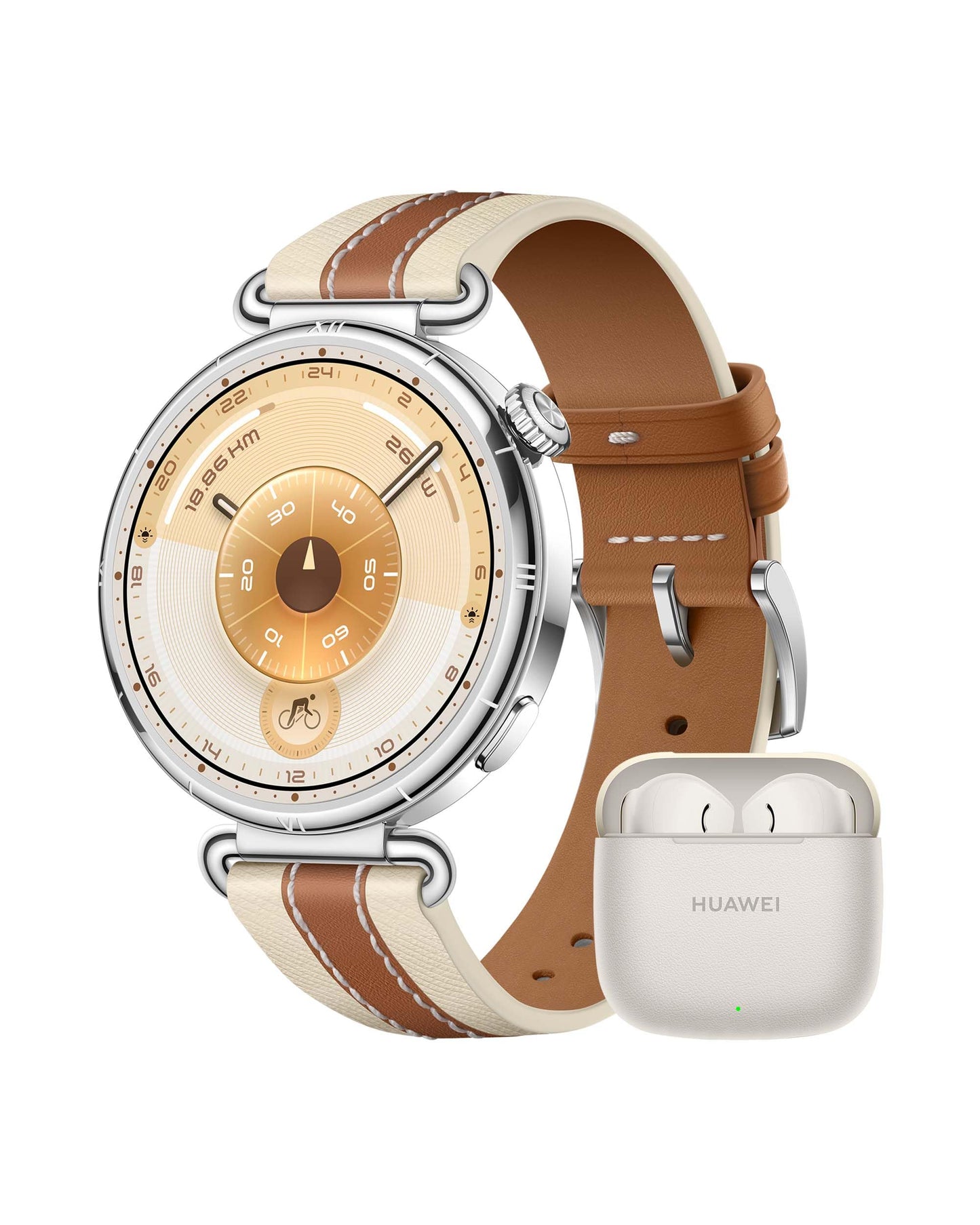 HUAWEI Watch GT 6 Pro Smartwatch, GPS, EKG, 1,47 Zoll AMOLED-Display, bis zu 21 Tage Akkulaufzeit, umfassende Fahrradfunktionen, über 100 Sportmodi, kompatibel mit Android und iOS 