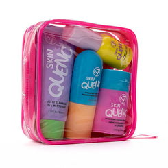 W7 Skin Quench Hautpflege-Geschenkset in Originalgröße – Feuchtigkeitsspendendes Set mit Aloe Vera und Ceramiden 