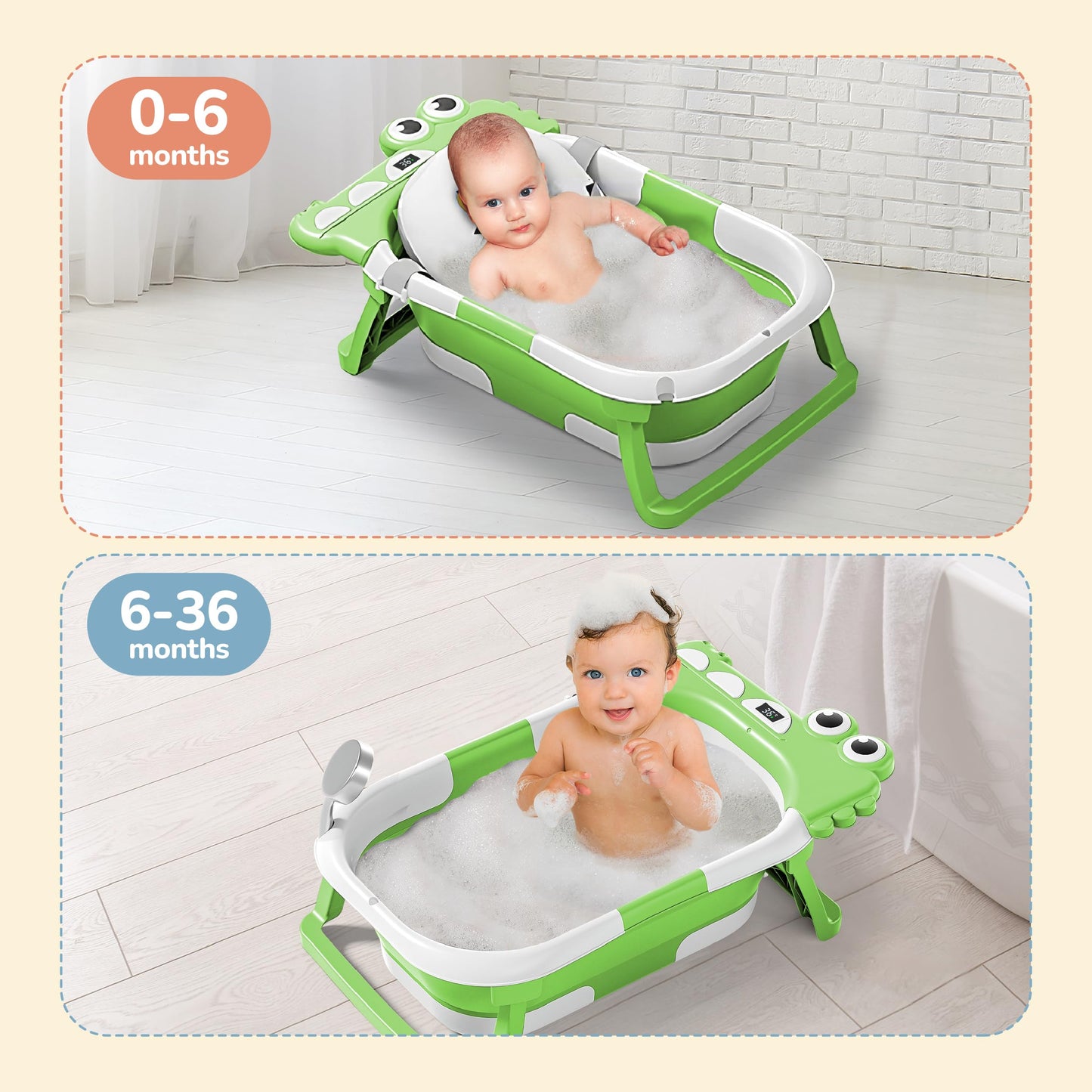 Faltbar Baby Badewanne Mit Rutschfestem Badewannensitz