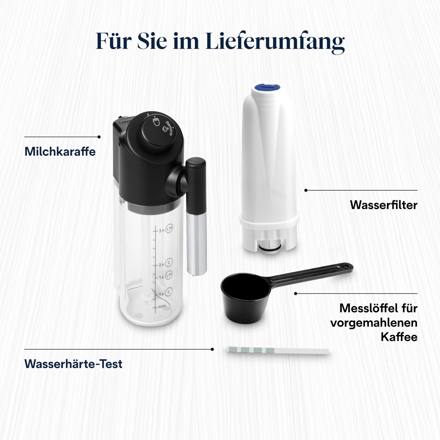 De'Longhi Magnifica Start - Perfetto Kaffeevollautomat mit LatteCrema-Milchaufschäumer, Cappuccino Kaffeemaschine 