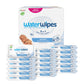 WaterWipes Plastic-Free Original Baby Wipes, 99.9% Water-Based Cleaning Wipes, Unscented for Sensitive Skin