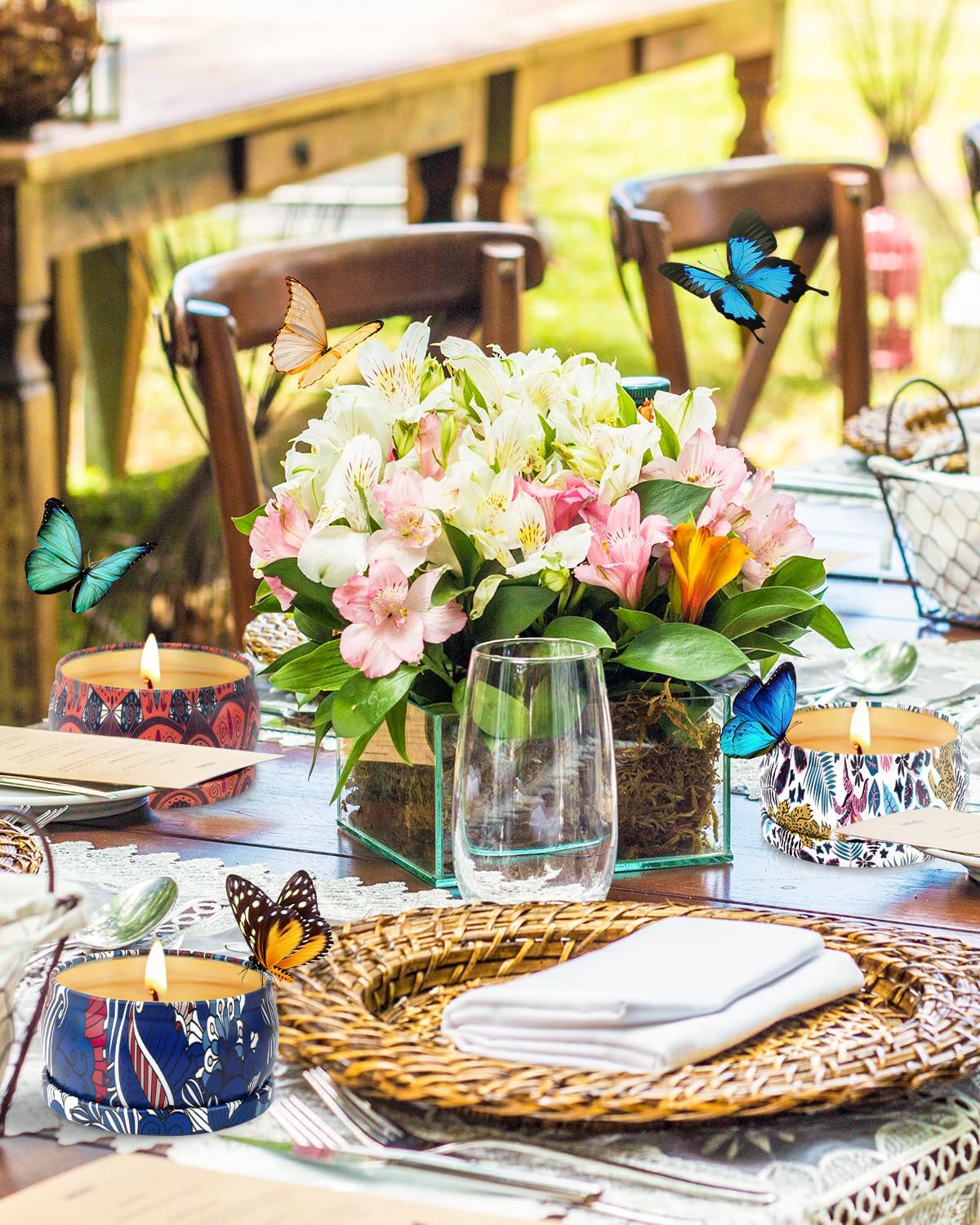 Duftkerzen für Frauen, Duftkerzen-Geschenkset, 16er-Pack Duftkerzen im Glas, 180 Stunden Brenndauer, 100 % Sojawachs