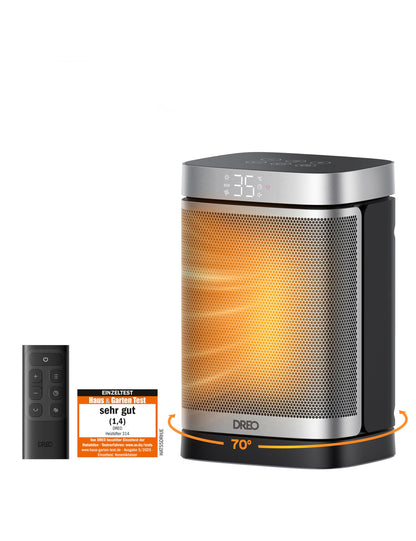 Heizlüfter Energiesparende Leise, Heizung Elektrisch mit Fernbedienung