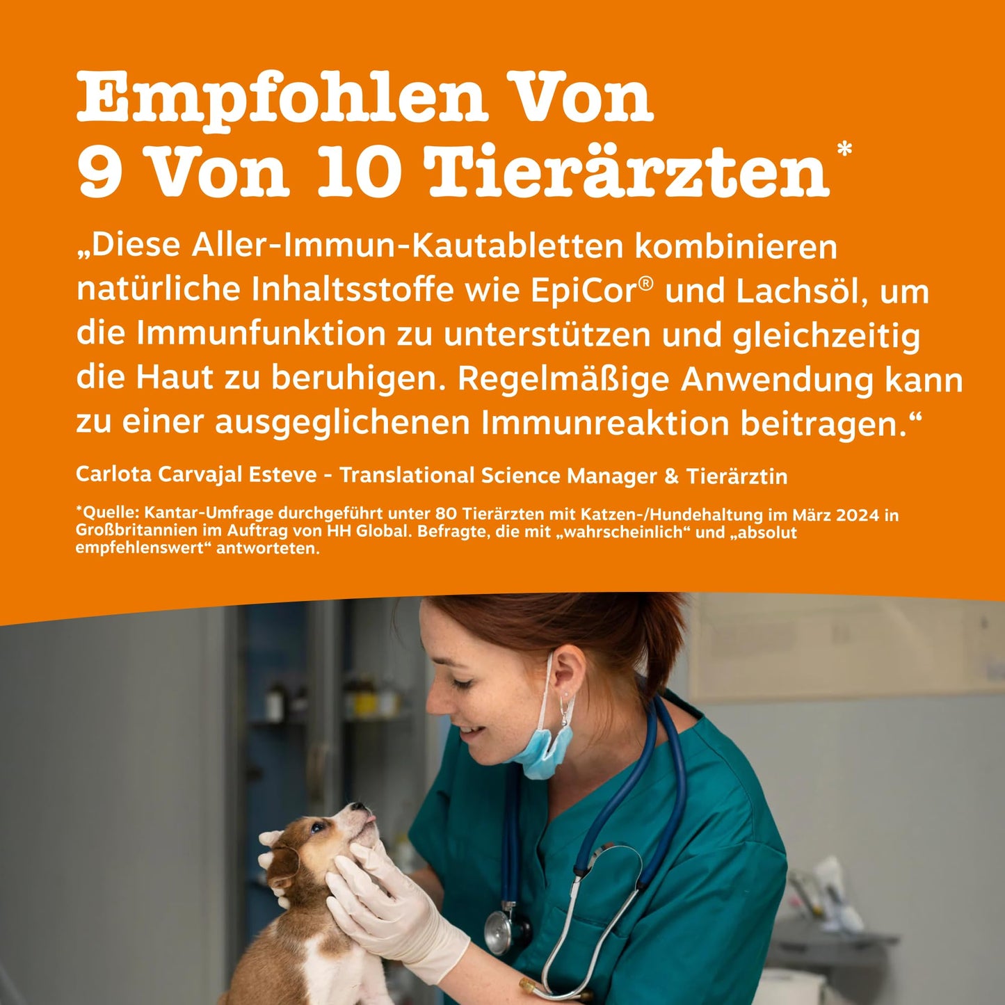 Zesty Paws Allergie- &amp; Immunitäts-Kauartikel | Nahrungsergänzungsmittel für Hunde | Für eine gesunde Körperfunktion 