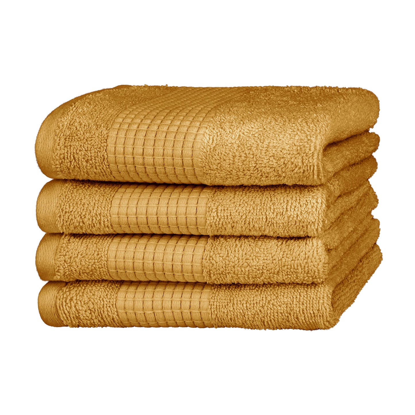 Ensemble de poignées Merana Rome | saugstark, weich et fusselfrei | Frottier Luxus Qualité | 100% laine de Baum | Oeko-TEX | 4 x chambres d'hôtes (30x50cm))