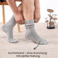 4 Paar Alpaka Socken für Herren Damen, atmungsative Thermosocken Extra Warm, Dicke Wintersocken mit Alpakawolle 