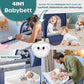 Kidiz Babybett, Reisebett, faltbar mit Matratze und Rollen, 120 x 60 cm, Seiteneingang 