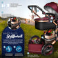 3-in-1 XXL Komplett-Kinderwagenset inkl. Babywanne, Buggy, Sportsitz &amp; Autositz 