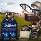 3-in-1 XXL Komplett-Kinderwagenset inkl. Babywanne, Buggy, Sportsitz &amp; Autositz 