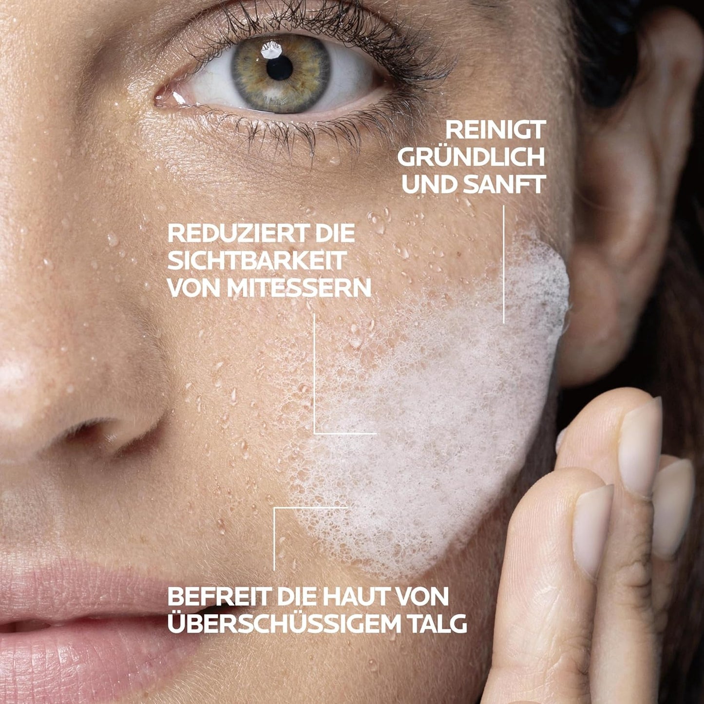Roche Posay Effaclar Reinigungsschaum-Gel, 400 Milliliter 