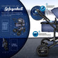 3-in-1 XXL Komplett-Kinderwagenset inkl. Babywanne, Buggy, Sportsitz &amp; Autositz 